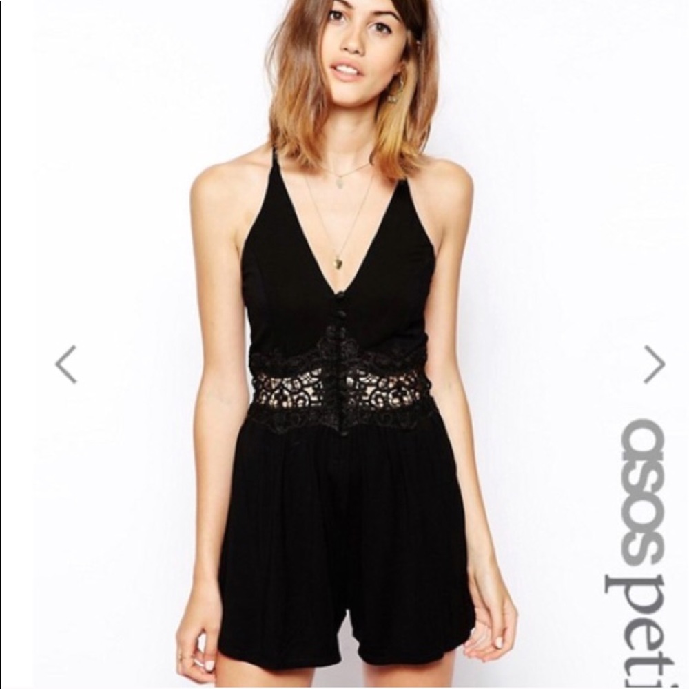 Asos Crochet Romper